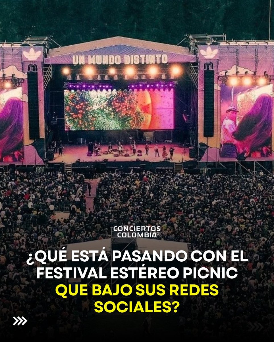 Juanjo_guerrero's tweet photo. ⚡️ SE APAGARON LAS REDES DEL FESTIVAL ESTÉREO PICNIC ⚡️

Actualmente sus perfiles aparecen como "No disponibles" o vacíos. Cada vez que un festival de esta escala hace esto, suele significar una sola cosa: se acerca un anuncio gigante. 🤯🎸  

Yo tengo hipótesis de una banda que empieza por F, pero no quiero venderles humo porque me funan jajaja