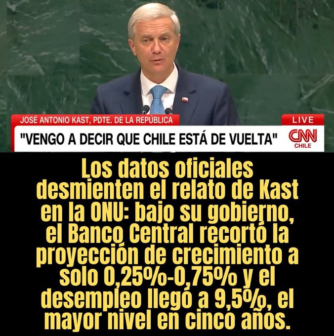 JzConstant's tweet photo. "kast podria tener que enfrentar consecuencia de juicio politico en el Congreso por mentir en la ONU y traicionar a la patria" dice destacado Jurista . https://t.co/30w7v5PwsJ