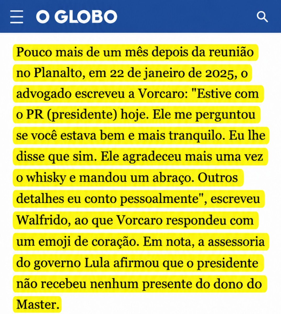 MichelcSales's tweet photo. “PORNOGRÁFICO! 

LULA É MASTER, MASTER É LULA.

ACABOU! https://t.co/2q6xQ8C7o9