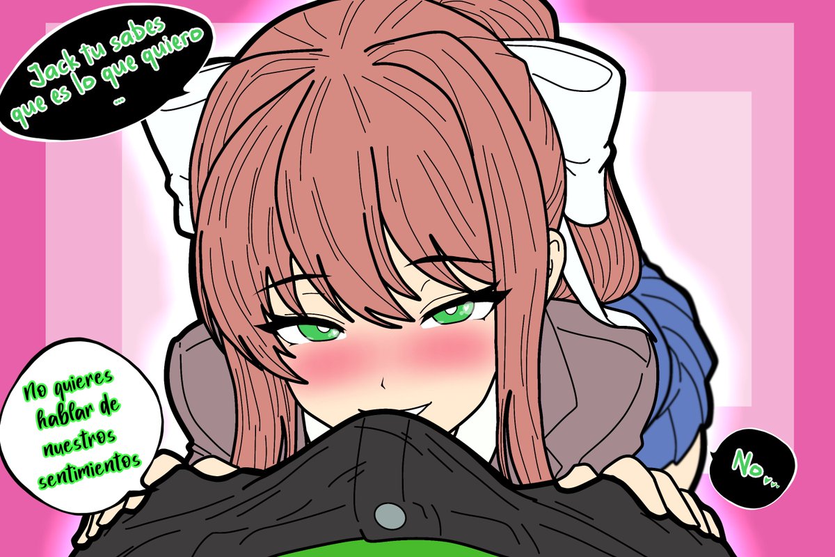 boy_hongo's tweet photo. Un dibujo x el cumpleaños de mi pixelita hermosa 💚
Just Monika

Jack llegó con Monika y le deseo un feliz cumpleaños pero ella quería su regalo jsjsjs

(Lo van a dejar deslactosado 🫪)

#monika #justmonika #ddlc #ocxcanon #selfship #yumeship #nsfw #lewdart #suggestive #HPR 🎉🎂 https://t.co/dFKpfLjxLN