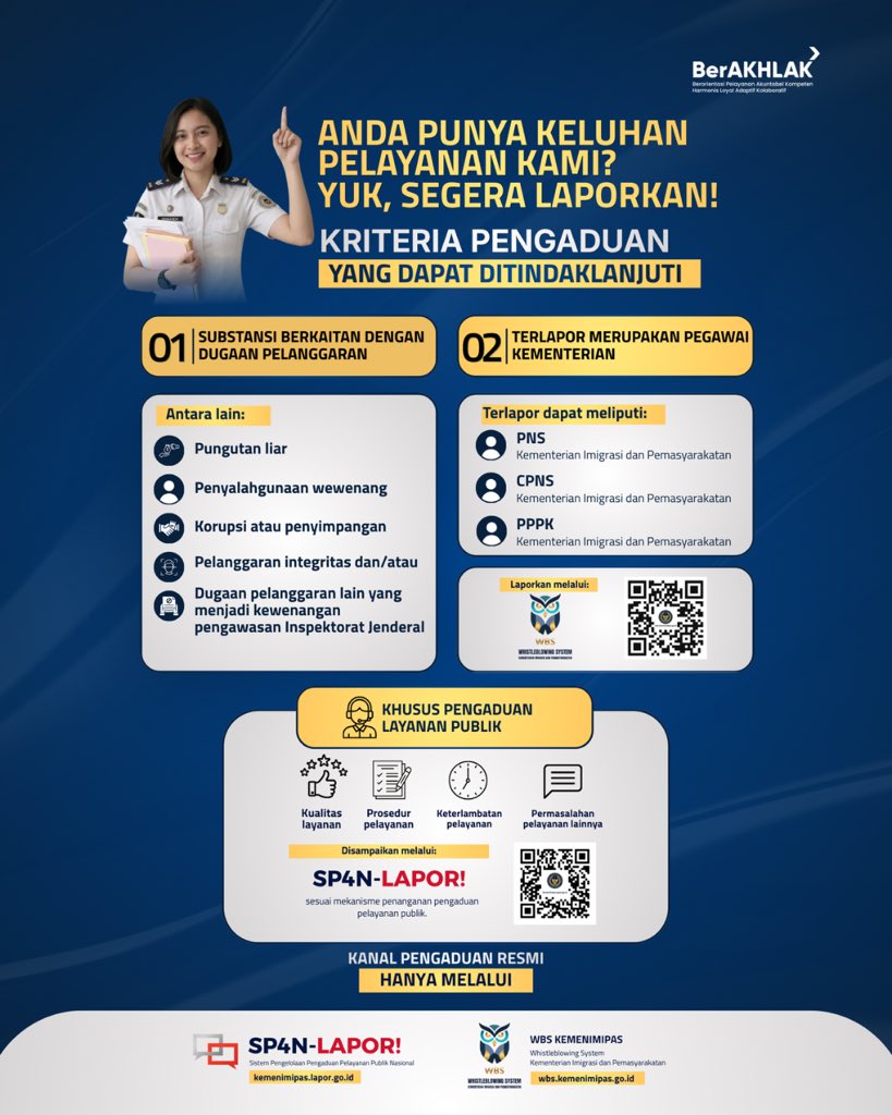 RUTAN_BNA's tweet photo. 📢 PENYAMPAIAN SURAT EDARAN TENTANG KEWAJIBAN PEMASANGAN QR CODE KANAL PENGADUAN

Sebagai upaya meningkatkan transparansi, kemudahan akses, serta kualitas pelayanan publik, telah disampaikan Surat Edaran tentang Kewajiban Pemasangan QR Code Kanal Pengaduan.

Melalui QR Code ini, https://t.co/rCSgnNl0lu