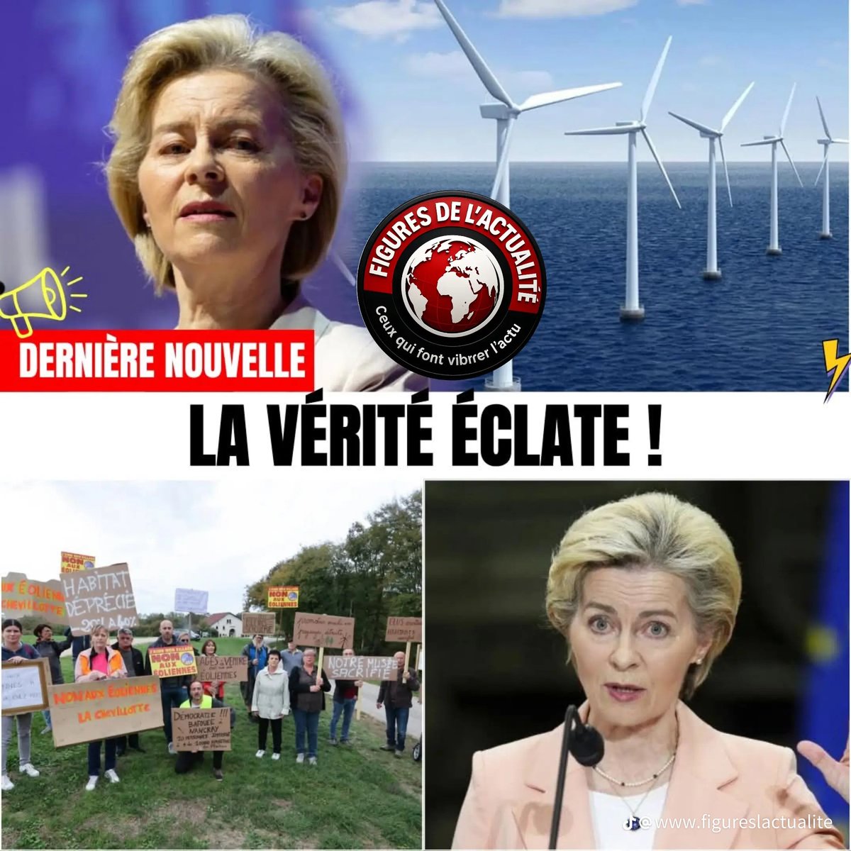 NorbertNoguera's tweet photo. ÉOLiennes : LE PLAN DE L’UE CONTRE LA FRANCE EST RÉVÉLÉ !
Révélation explosive.
L’Union européenne vient de dévoiler son plan secret visant directement la France. Sous couvert de transition énergétique, Bruxelles prépare une offensive massive pour imposer des milliers d’éoliennes sur tout le territoire français, au détriment de nos paysages, de notre agriculture et de notre souveraineté énergétique.
Ce document confidentiel, désormais révélé, expose une stratégie implacable : sacrifier les régions françaises pour atteindre des objectifs climatiques irréalistes. Des zones entières classées pour accueillir ces monstres industriels, des subventions colossales détournées, et une pression sans précédent sur les élus locaux pour faire passer ces projets contre l’avis des populations.
Ce que les Français ignoraient encore, c’est l’ampleur de ce plan caché. L’UE ne se contente plus de suggestions : elle impose, menace et punit ceux qui résistent. La France, déjà fragilisée par sa dépendance énergétique, risque de voir son territoire transformé en un gigantesque champ d’éoliennes, avec des conséquences désastreuses sur la biodiversité, le prix de l’électricité et la qualité de vie des habitants.
Des images et cartes révélatrices circulent déjà. Des insiders bruxellois confirment l’existence de ce projet ciblé contre la France. Ce scandale risque de faire voler en éclats la confiance déjà fragile entre Paris et Bruxelles.
Un coup de force qui pourrait changer à jamais le visage de notre pays.