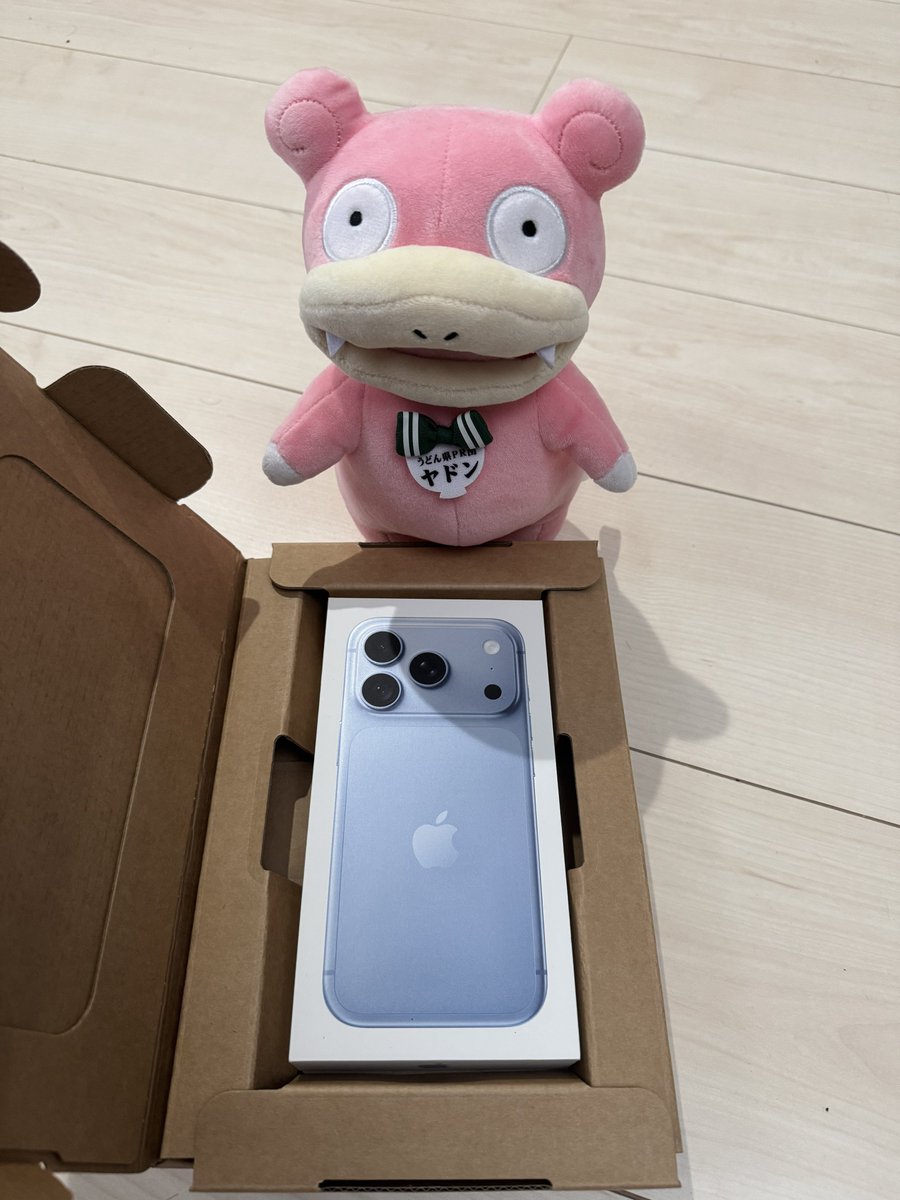 y_do_n's tweet photo. お荷物来たやぁん https://t.co/v6bIkLYRTa