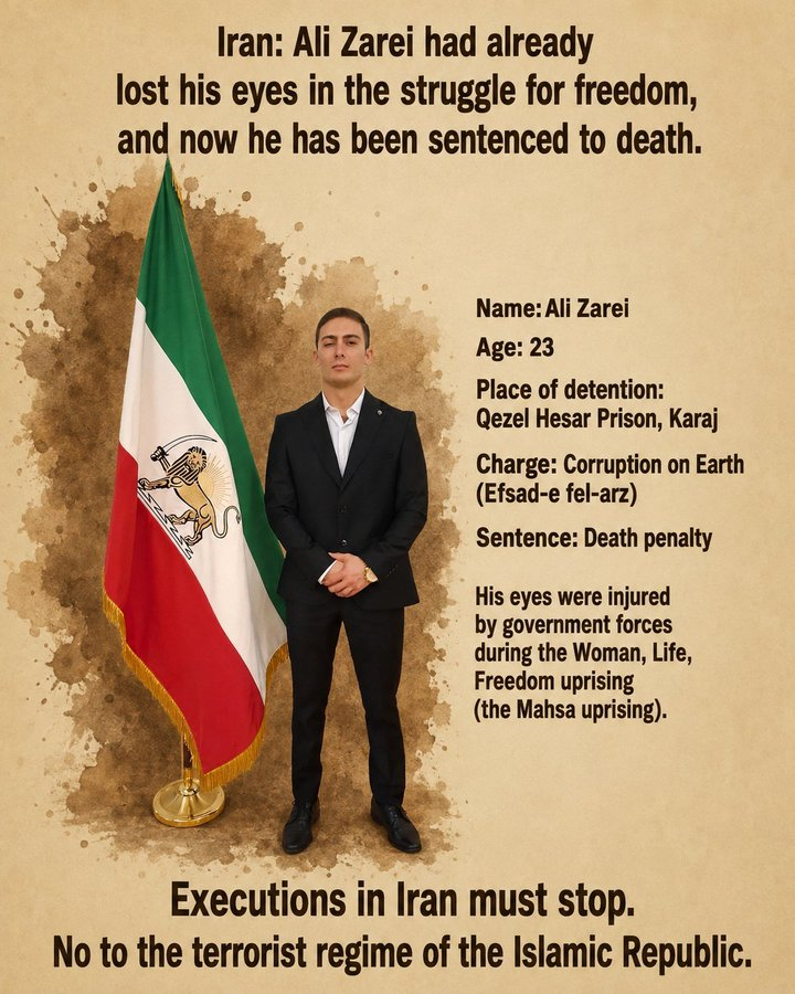 4Justice4you's tweet photo. @kajakallas Shame on you, @kajakallas, for sitting across from Abbas Araghchi, a representative of the terrorist Islamic regime, while innocent Iranians are being executed. As you shake hands with the regime, #AliZarei faces the death penalty.
Europe trades with the blood of the Iranian! https://t.co/7MrzdP5jFC