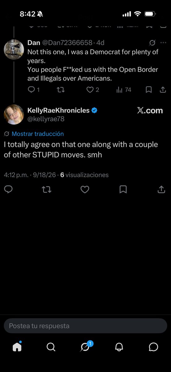 _tintdberry's tweet photo. @kellyrae78 @HQNewsNow the jokes really do write themselves. ur stupid ass openly admitting to being friends with terrorists &amp; criminals &amp; wanting to give them a second chance, yet you turn around and demonize immigrants, who are everything that your friends wish they were. what a clown you are, truly https://t.co/qnwQun9wl9