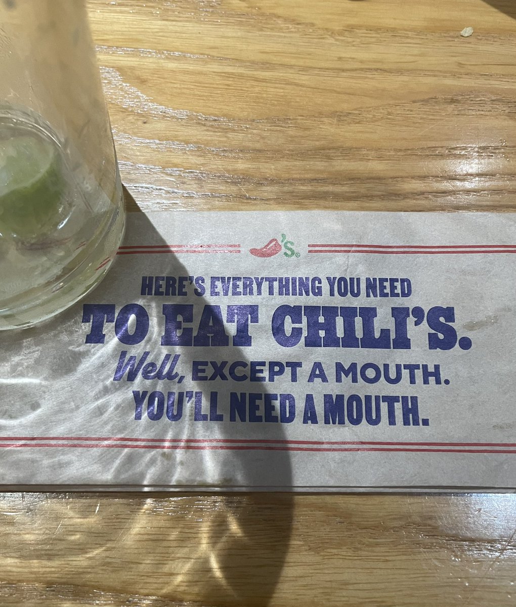 buzzedbexar's tweet photo. Make it a Chilis Night https://t.co/IyNh6Lw46i