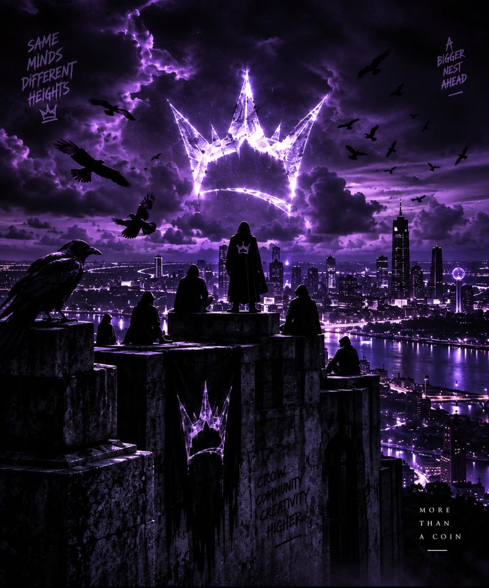 zynflow's tweet photo. Been watching $CROW grow piece by piece and the difference is starting to show.

More people finding it.
More people contributing.
More personality every day.

October 1st is gonna be interesting. 👀 https://t.co/IYCIB4uDfB