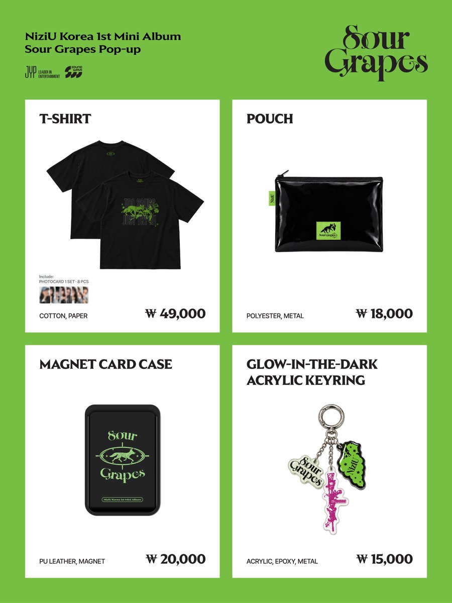 soundwave_korea's tweet photo. NiziU(니쥬) Korea 1st Mini Album ‘Sour Grapes’
POP-UP STORE MD INFORMATION

📅 2026. 10. 01 THU - 2026. 10. 07 WED
⏰ 매일 10:30 – 22:00 (KST)
📍영등포 타임스퀘어 B1F 뉴웨이브 (NEW WAVE)

🔗 https://t.co/Hfr1MOabOy

#NiziU #니쥬
#SourGrapes
#NiziU_SourGrapes
#Sour_Grapes_POPUP https://t.co/jt476Kp1dq