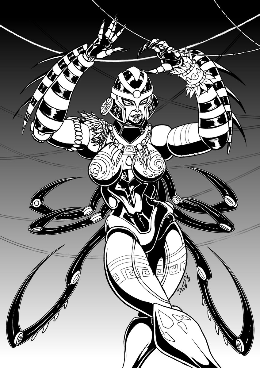 CaininKole's tweet photo. Transformers: Khimeraverse

Blackarachnia concept!
#transformers #mtmte #maccadam https://t.co/JDwvJrA3vs