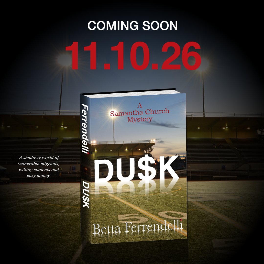 BettaWriter's tweet photo. Ready to read the next installment of the Samantha Church Mystery Series?
Dusk is on its way. Preorder available soon!
#mysterythriller #reading #booklovers #lovetoread https://t.co/ZJ4GQ1HhXm