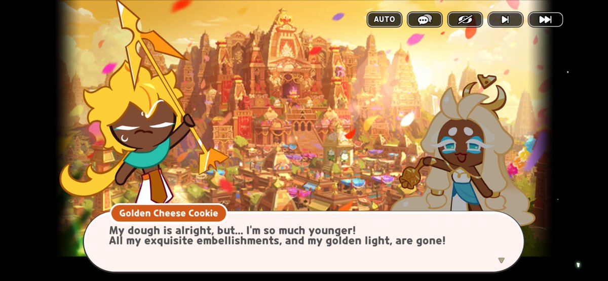 YukikoYukimura's tweet photo. ///CRK SPOILERS 

OH SO THATS WHY GOLDEN CHEESE IS IN HER YOUNGER FORM https://t.co/ylsmjhTpO2