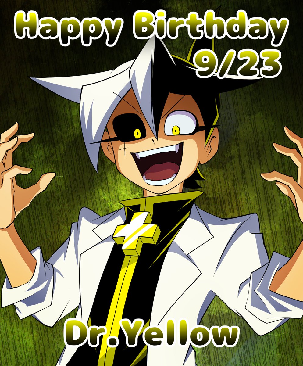 black_orechan's tweet photo. 本日はドクターの誕生日です！💉✨

最近だとゲームのキャラクターにもなって
各方面で大活躍してくれていますね🔥

まさかレオ博士とあんな因縁があったなんて
オレちゃん全然知りませんでした🎥
何があったの！？という方は
ぜひストーリー編の動画をご覧ください👀

お誕生日おめでとうございます！👑👏

#ドクターイエロー生誕祭2026 
#ドクターイエロー誕生祭2026