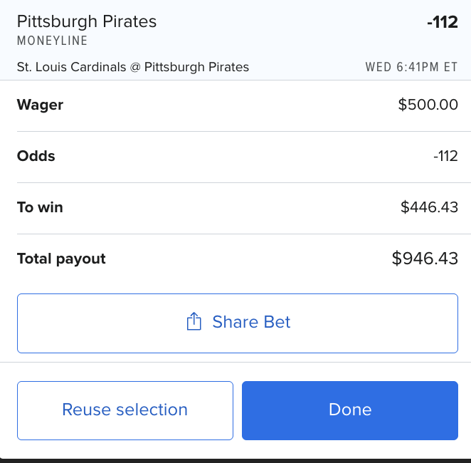 amonahan_bets's tweet photo. Early bird gets the worm 💣 https://t.co/dXVkIyMeh9