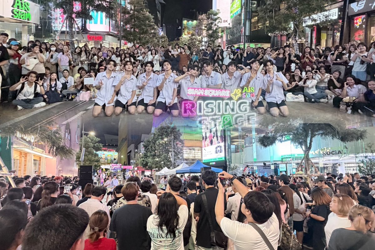 STARSOCIETY_TH's tweet photo. “The Exurbs” บุกลาน AIS SIAM เปิดตัวเพลงแรก “มันยังชัดอยู่เลย” พร้อมดึง ARTY และ ETC ร่วมโชว์
https://t.co/9FdrnkbO33
#tia51 #tiamusic #theexurbs #เอ็กเซิร์บดิวะะ https://t.co/ydH4rerrYY