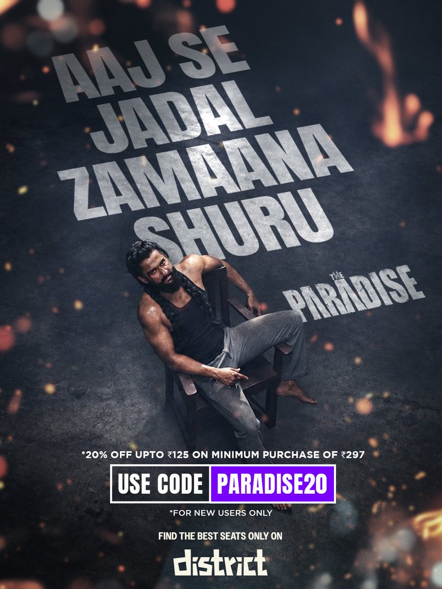 TrackTwood's tweet photo. #TheParadise District App Vouchers Giveaway 🎟

@district_india @District_SS

10 Lucky Followers of @TrackTwood will get District Vouchers which you can use for Bookings your Tickets 

Retweet &amp; Comment to participate in the contest.

Winners will get the vouchers today @ 9PM https://t.co/9cEWSEpq6B