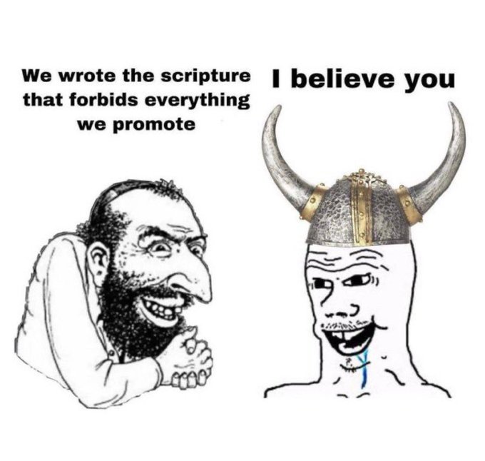 JacobCain386218's tweet photo. @swordintheoak @TheRuddyBoyz @Aliathewhite Imagine thinking these kikes were the badass warriors &amp; farmers from the old testament. https://t.co/craU5qNPVy