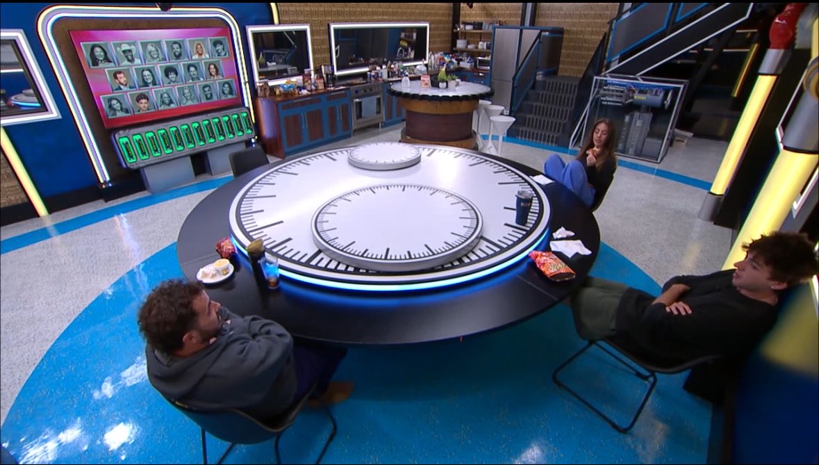 TheBigBroTea's tweet photo. Devens says Haley should do The Challenge, because he would like to see her interacting with people who are actually bat sh*t crazy. Dee and Drew agree #bb28 https://t.co/n2lvbXN4j9