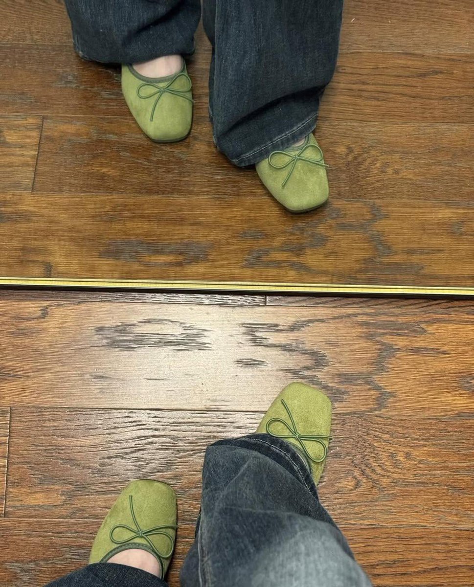 amxxliia's tweet photo. PECINTA MATCHA PASTI SUKA DEH SAMA FLATSHOES INI 😭😭 https://t.co/H5fJ1bMHUx
