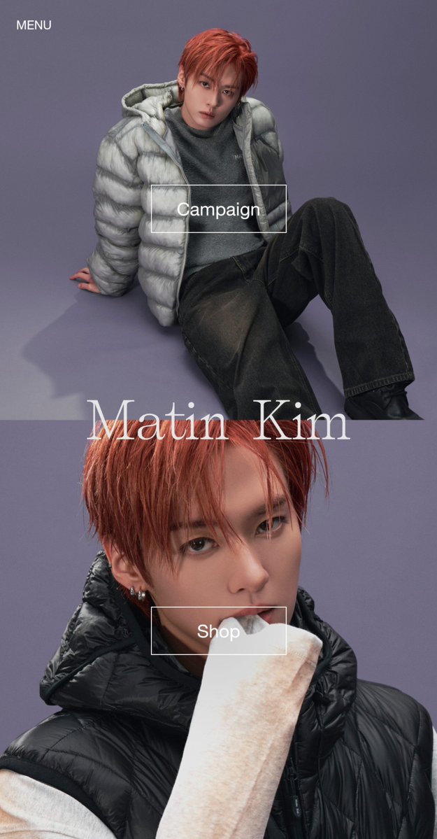 LKglobal_'s tweet photo. Winter Collection for Matin Kim is here and his ambassador looks absolutely stunning 

#LEEKNOWxMATINKIM https://t.co/fdpdmy5Net