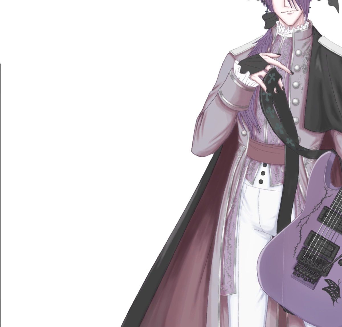 r18429794's tweet photo. ちょいと途中経過チラ見せ

色塗り、いい感じに進んでます🌹🌙 https://t.co/rLgprIzedy