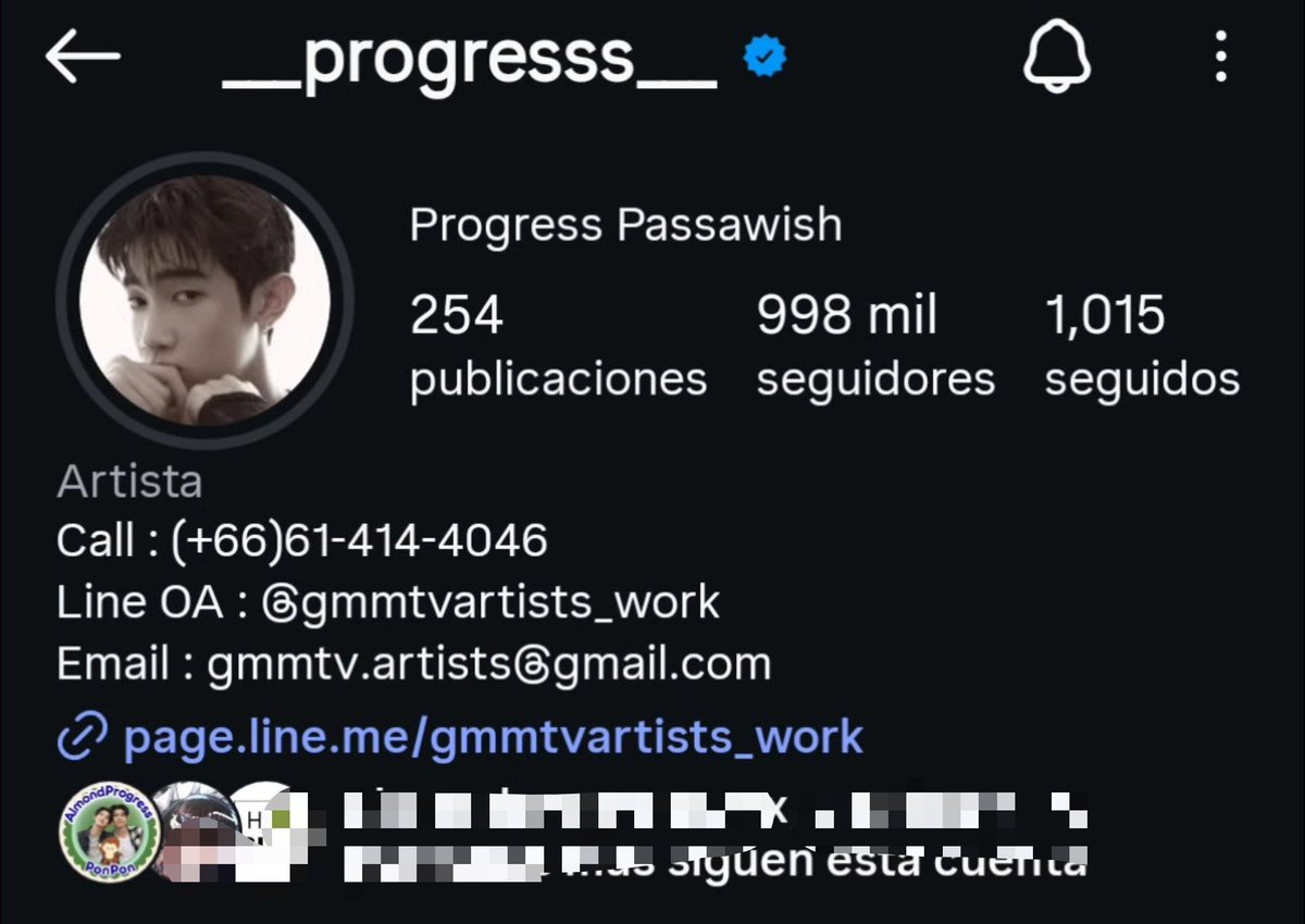 isshenot_me's tweet photo. Progress is about to reach one million on Instagram 
#ProgresdPassawish https://t.co/g2RyZkuUYf