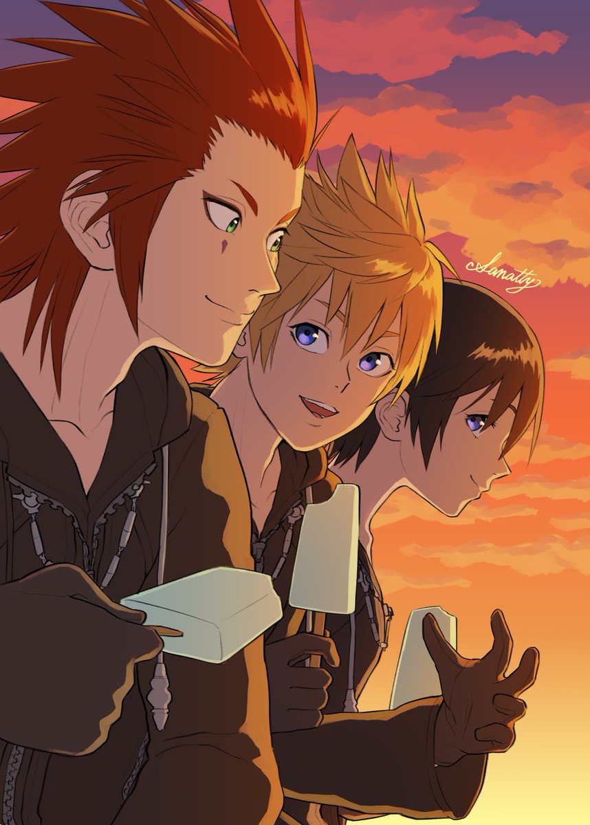 tanuki_pan's tweet photo. twilight #kingdomhearts https://t.co/mnQYVpiJGw
