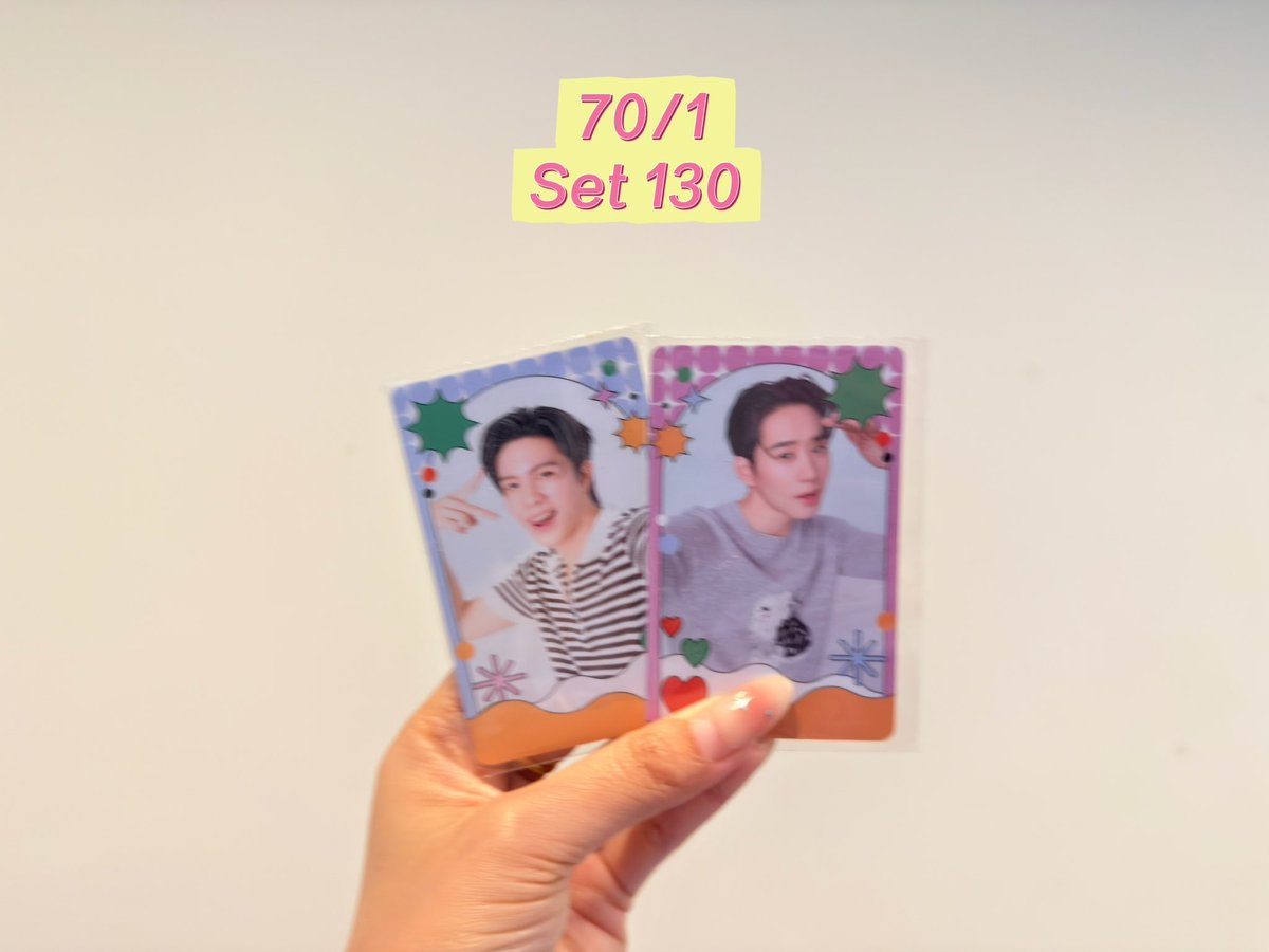 Busbooktp's tweet photo. ‼️ ปล่อยนะคะ 🤭☺️ ราคาตามภาพ ‼️

❌ Set คู่ 130 หมด ❌
❌ Set คู่ ฮาโลวีน หมด ❌
🔸 ที่เหลือยังมีนะคะ

✨ รอบส่งวันนี้นะคะ 
🚗 ส่ง 50 เหมาๆ 🥰🤏

#ตลาดนัดgmmtv #ตลาดนัดgmm #ตลาดนัดlykn #ตลาดนัดวิลเลี่ยมเอส https://t.co/ISvHYU7aM2