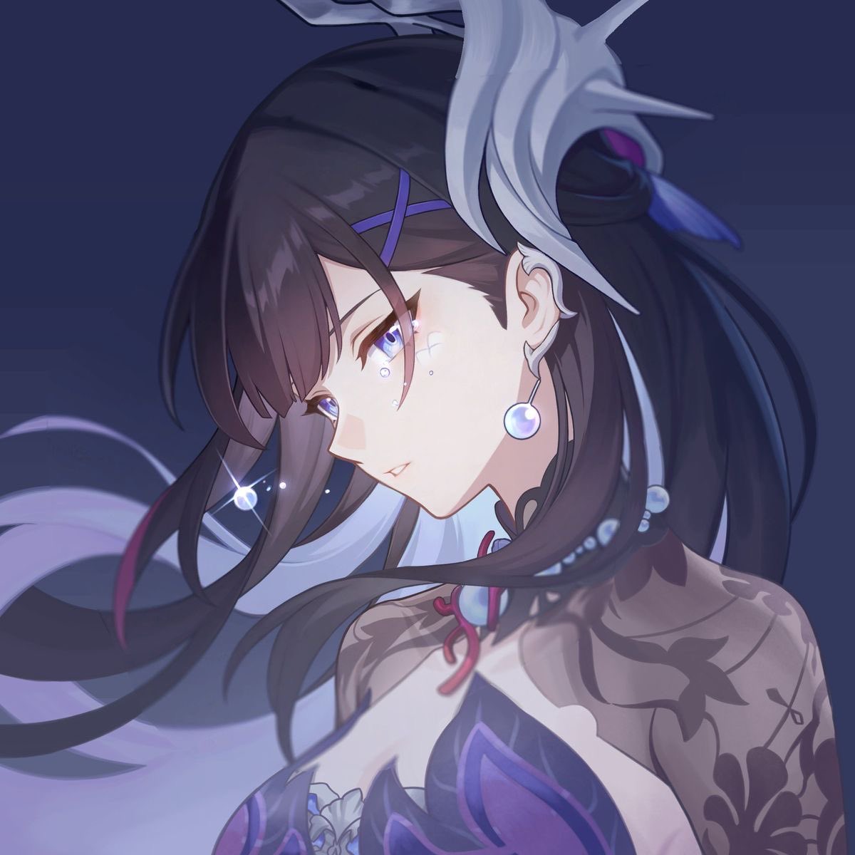 laifangzhe's tweet photo. Have I speak about how pretty Hysilens is? Both her face, voice and outfits are soo gorgeous 

Not to mention the unique transparent torso as well. Peak. Absolute beauty https://t.co/gM4uEUTNLB