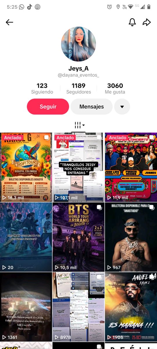 Notnana330762's tweet photo. JEISY DAYANA TORRES ALFONSO ESTAFADORA‼️‼️‼️ARMYS de Colombia vengo a exponer a esta persona, que vende boletas para el concierto de bts, con unas amigas caímos porque se veía muy confiable y nos pasó toda su información personal,es un asco de persona #army #BTS_WORLDTOUR_ARİRANG https://t.co/uMDDzuSFqc