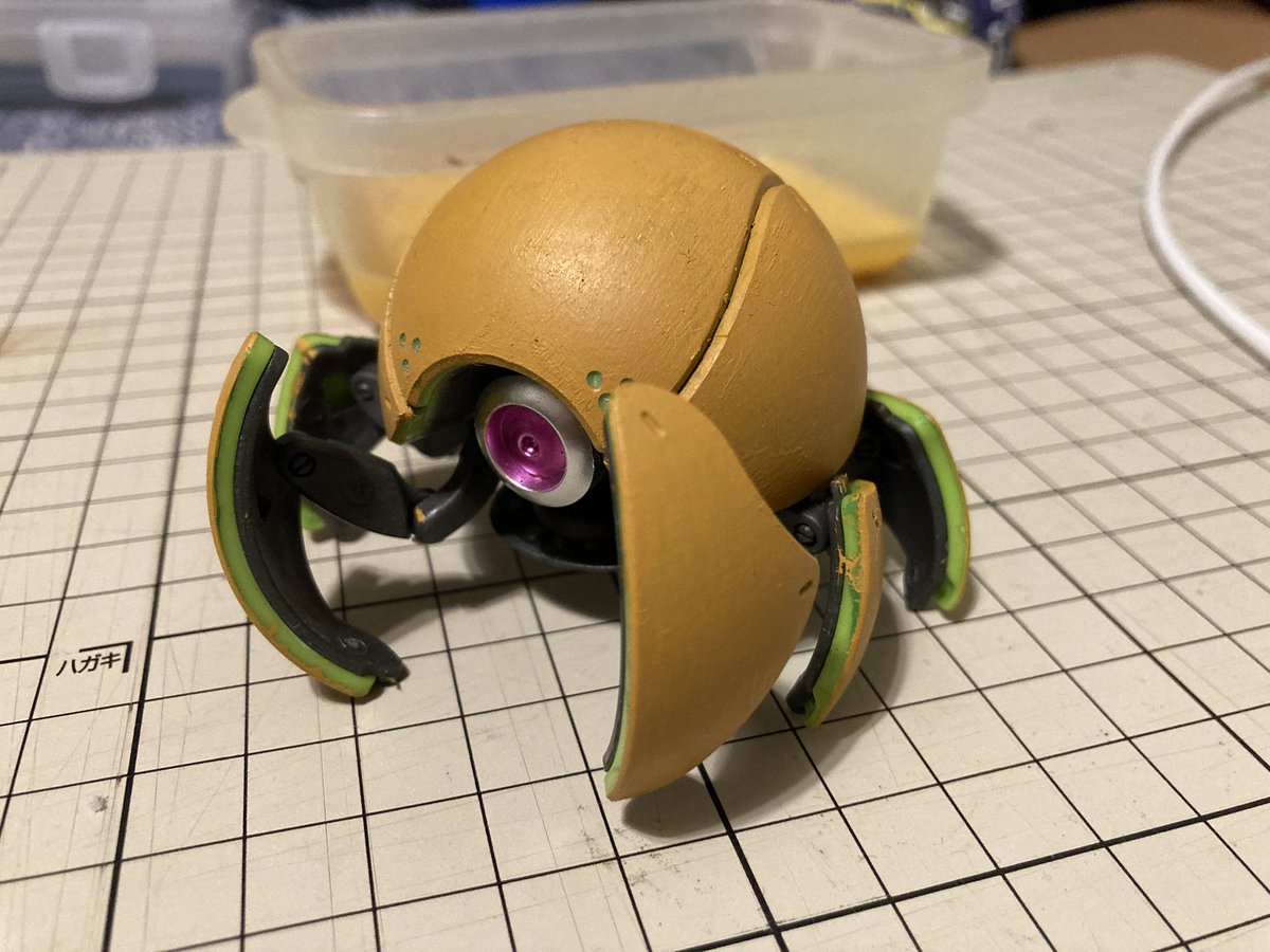 darumaan7's tweet photo. カニタマリペ版をシタデルカラーでリテイクしてたら…アッシマーに見えてきた
、、あとは栃の実
いろいろと試すとおもしろい https://t.co/pB6th4Tku4