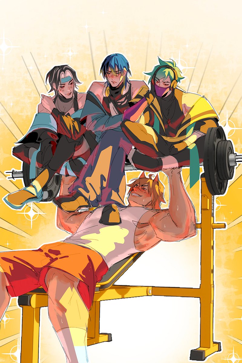 sorrowtalks's tweet photo. sett's dream of benching 3 phels
#settphel https://t.co/kHyW4eHiki