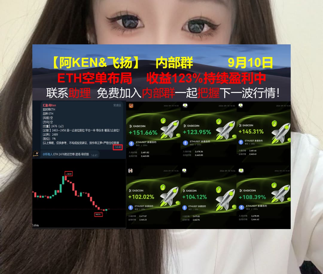 ArturoWamsu4f's tweet photo. Your future is created by what you do today, not tomorrow.
ETH节奏难跟？及时更新动态。持仓量🏡区块链👈token2049🐸反弹
奥多比😃泰达黄金💔Kinesis Silver🔷长鑫储存
币安 欧易 BTC 免费合约跟单社区👉 @fzy988 👈 https://t.co/c2eIf9QP2n
