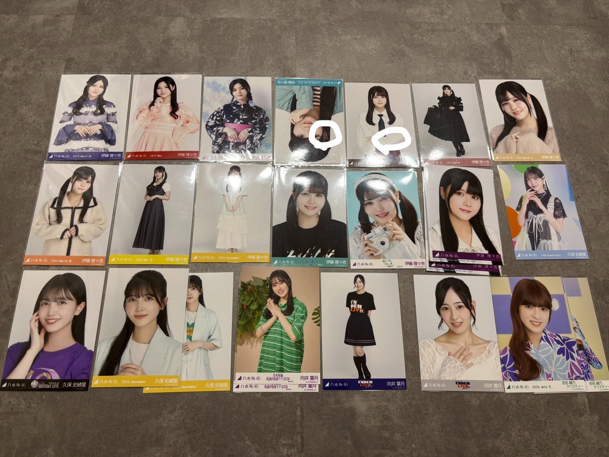 aymn__1008's tweet photo. @siori120120 リプありがとうございます。
買取行っておりません。トレでお願いします🙇‍♀️丸をつけた箇所と矢田、筒井求めております。 https://t.co/bHi9ubmW0o