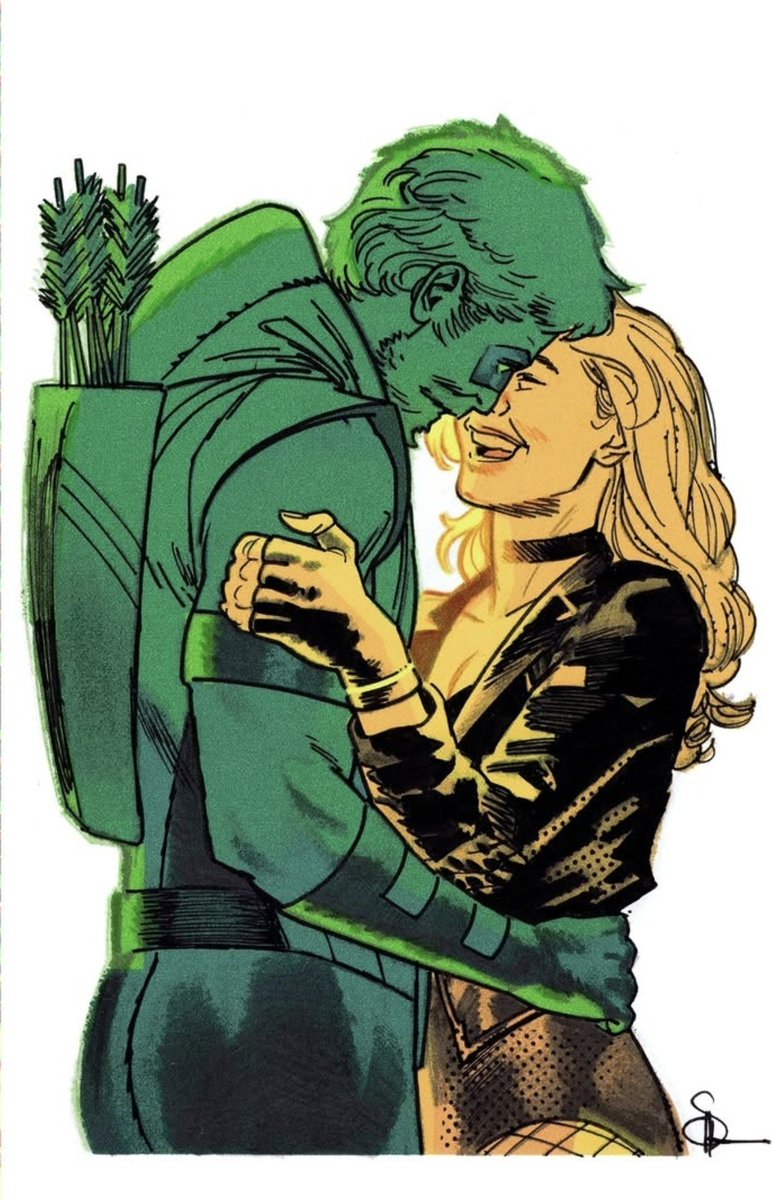 dcuworld's tweet photo. Green Arrow and Black Canary by Doc Shaner! https://t.co/6gDQDAXapT