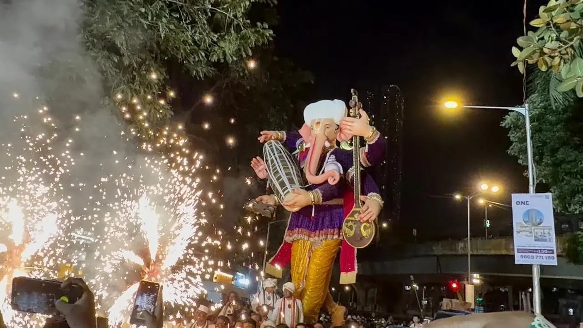 mumbaiheritage's tweet photo. Bombay High Court bans firecrackers on Mumbai public roads
The Bombay High Court has ordered that firecrackers cannot be burst on public roads in Mumbai during the Ganpati festival, citing noise, air pollution and road-safety concerns https://t.co/L7ln487E5w