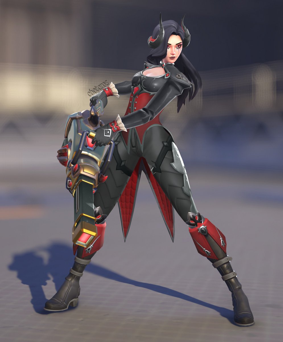 chetarosq's tweet photo. The Emperor. The Alien. The Tyrant. And one day... the Demon.  #dmon #overwatch https://t.co/0XTK5t4qZX
