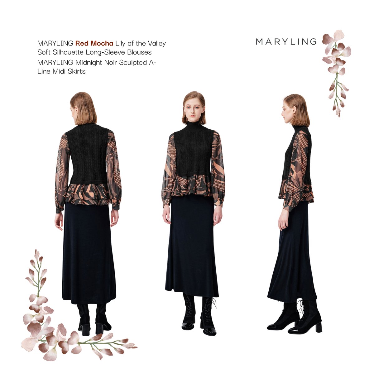 MARYLING_'s tweet photo. The mocha mood, three ways. 🤎
Rich neutrals, graphic prints and effortless silhouettes — a refined take on fall dressing.
#MARYLING #MochaStyle #FallFashion #OutfitInspo https://t.co/6ALhSE4JLk