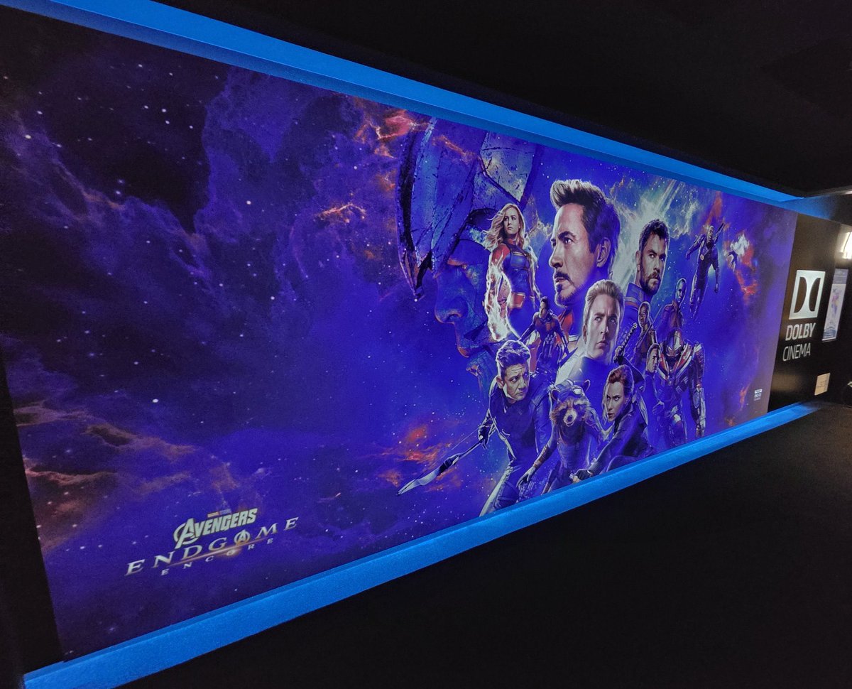 AvengersUpdated's tweet photo. The first screenings of ‘AVENGERS ENDGAME: ENCORE’ took place tonight. https://t.co/yPknDh6G8O