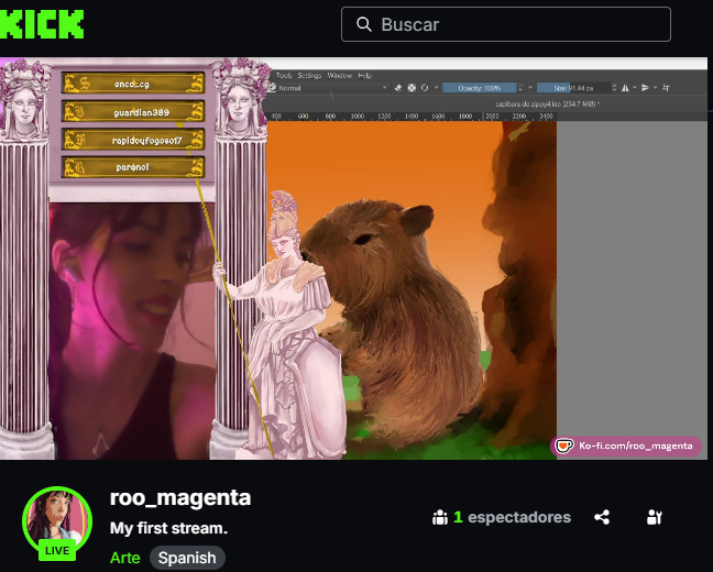SoraLines12's tweet photo. Live!   Working on a new digital illustration in Krita. Come hang out, listen to some good music, and chat about art &amp; process while I draw. 
 https://t.co/3iclgtMJY0 
https://t.co/es16hohIqL
#Krita #DigitalArt #ArtStream #TwitchArt https://t.co/KwmcvYtIvi