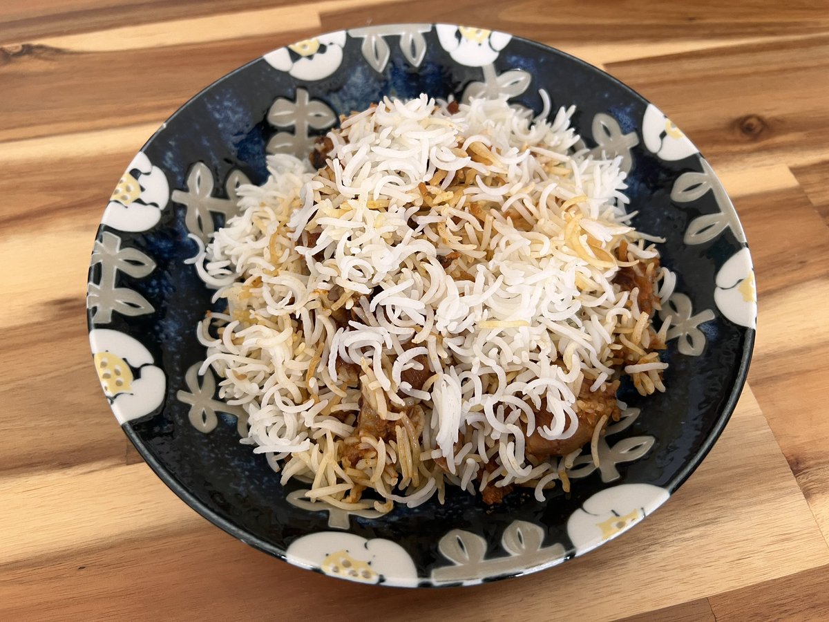 peggrigg's tweet photo. ビリヤニ食べる目標達成
ハマりそう、、、 https://t.co/mJzvXtcmWU