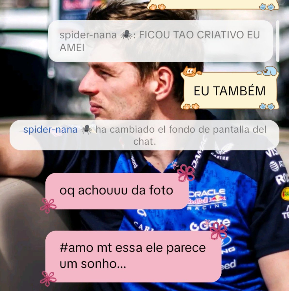 deerusstappen's tweet photo. minha su su su super bestie e eu estamos arrasando no wallpaper 
#amo https://t.co/u9nuB70qyL