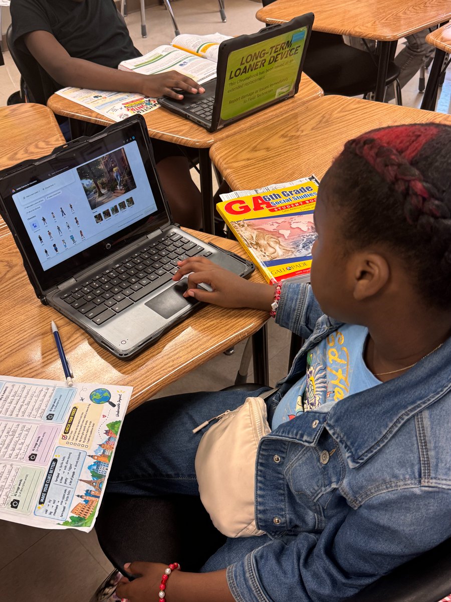 apsitjacque's tweet photo. Mystery Country Challenge @APSSylvanHills! 🌍🎬 6th Grade SS students used @AdobeExpress to animate clues based on what they learned about European countries like natural resources, population density + environmental issues, then challenged classmates to identify their country! https://t.co/H7E3ERmvfM