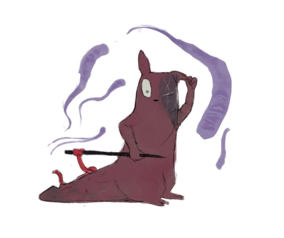 FartistPaleo's tweet photo. my artificer #Rain_World_art #Rainworld https://t.co/R0rgnLuwn2