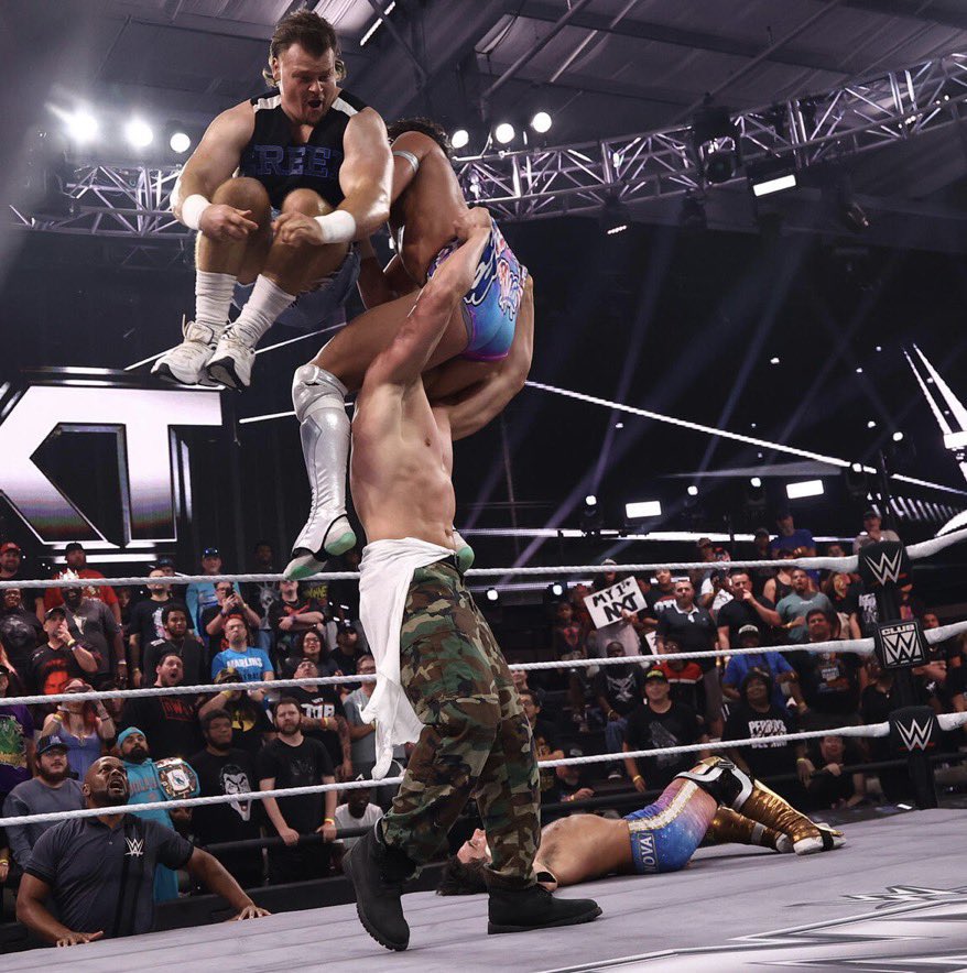 ComeTestCreed's tweet photo. After months away from being in the ring and it was painful but i am happy to say it's great to be back.

We came back  to our stomping grounds to remind people what can do so do you remember now?

#WWENXT https://t.co/atGseZ7wYD