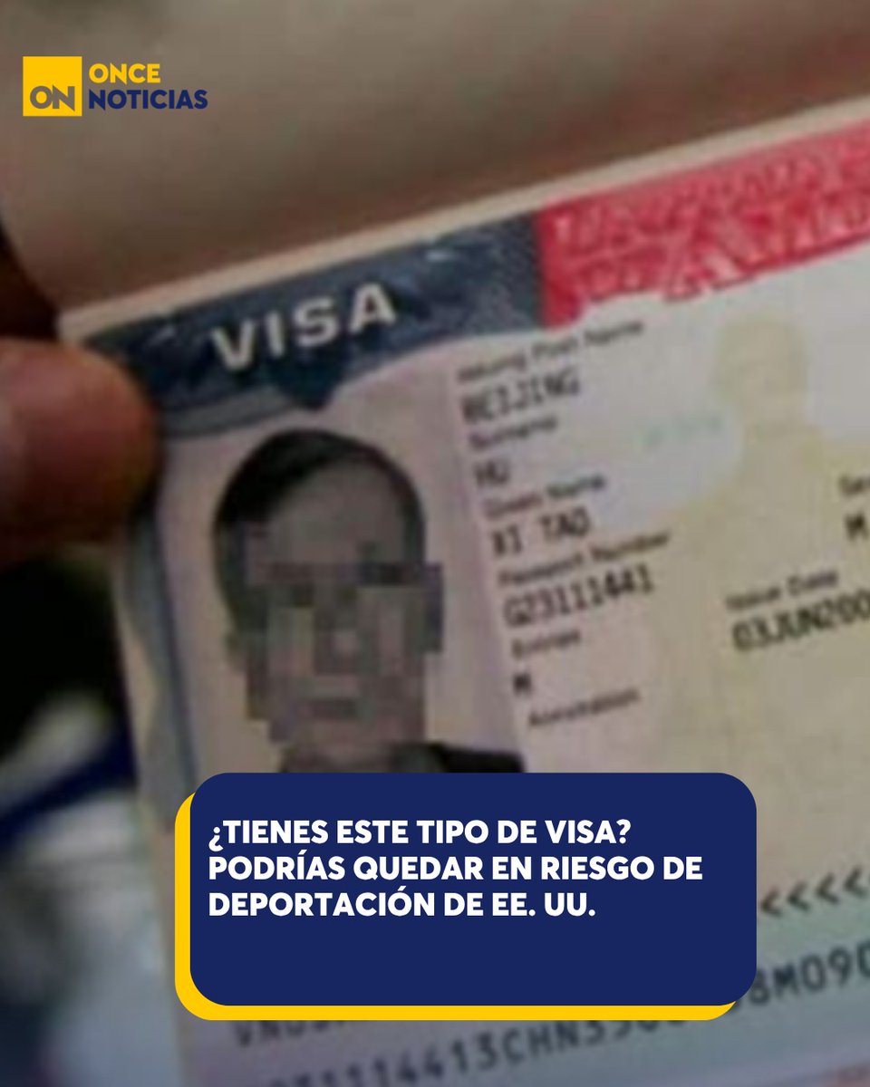 canal11hn's tweet photo. 🚨🇺🇸 ¿Tienes este tipo de visa? Una nueva medida migratoria de Estados Unidos podría afectar a miles de extranjeros. 😳
⚠️ Conoce quiénes están bajo la lupa 👉🏻 https://t.co/shg2eLLUTO
#EstadosUnidos #VisaEEUU #Visas https://t.co/R0Kx4hsswt