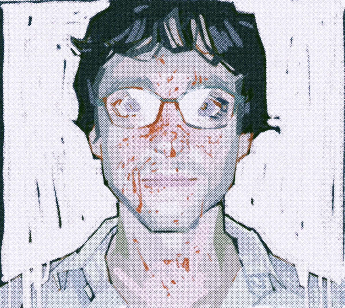 rryarts's tweet photo. back in 2023 when i had this obsession with drawing wide faces https://t.co/OVSybZsETf