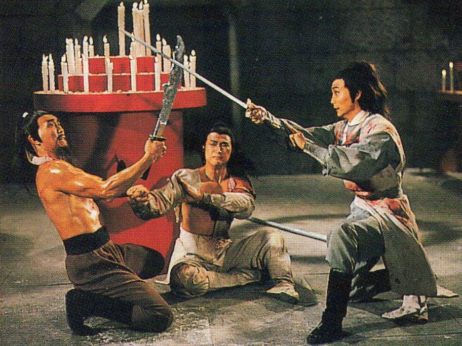 RanesHook's tweet photo. #ToughGuyTuesday - LAST HURRAH FOR CHIVALRY (1979) - Before exploding the world with his "Gun-Fu," Hong Kong legend #JohnWoo (BOTD) unleashed martial arts hell with this tale of two swordfighters hired to destroy the killers of a young man's father! https://t.co/pFxnl2Rudd https://t.co/JvlIbGs6ca