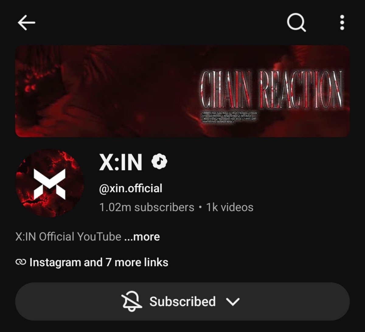 tiger_xin_news's tweet photo. #update #X #Instagram #YouTube ~

X:IN has updated their profile picture and banner across X (Twitter), Instagram &amp; YouTube! ❤️‍🔥💥

#XIN #엑신
#ChainReaction #ZZIRIT https://t.co/XQ5R2xQc2u