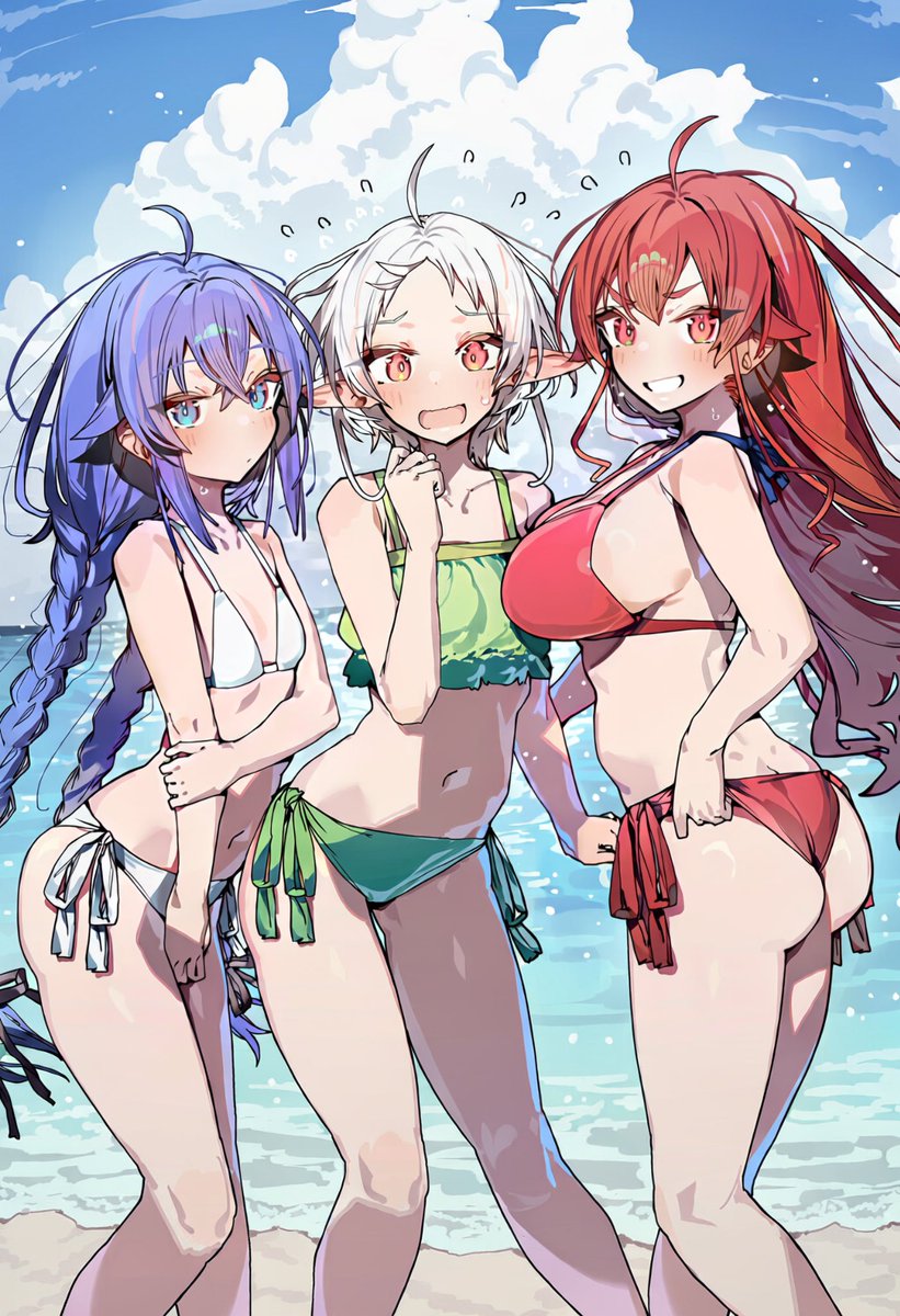 shirasudon_ai's tweet photo. ルーデウスが羨ましい……(1/2) https://t.co/c7HVovXQ0M