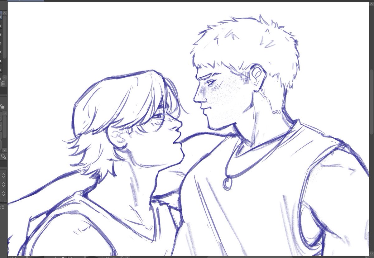 lessnan4's tweet photo. wip para mis barcopacistas. No malinterpreten tanto la pose que está cortada #barcopaz https://t.co/epgynxCpVJ